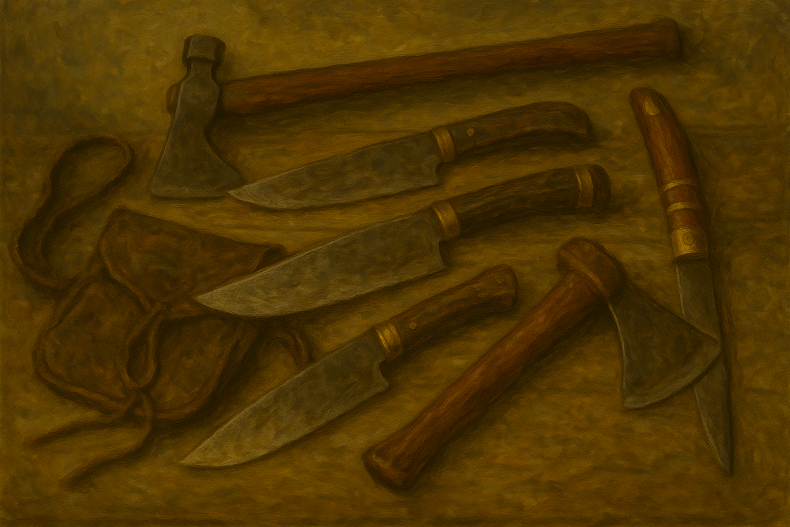 Frontier & Trade Knives, Axes, and Tomahawks