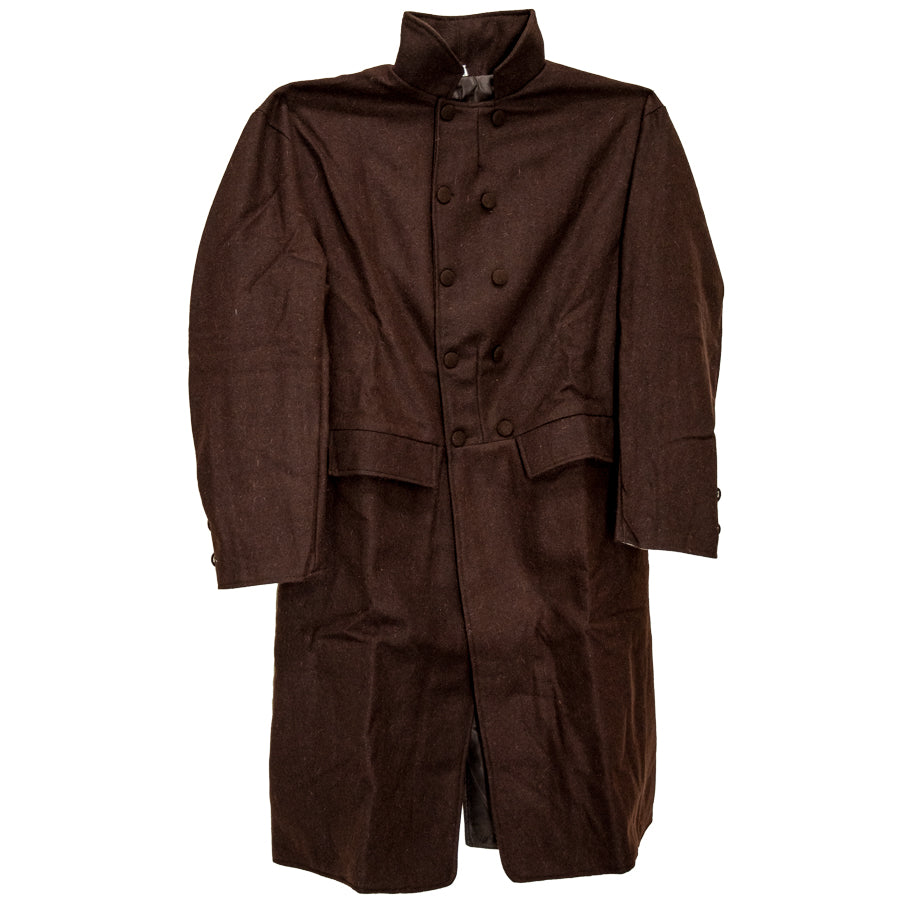 Double-Breasted Frock Coat Brown