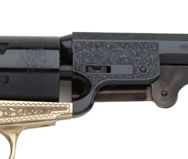 1851 Navy Brass Frame Engraved 7.5" .36 caliber