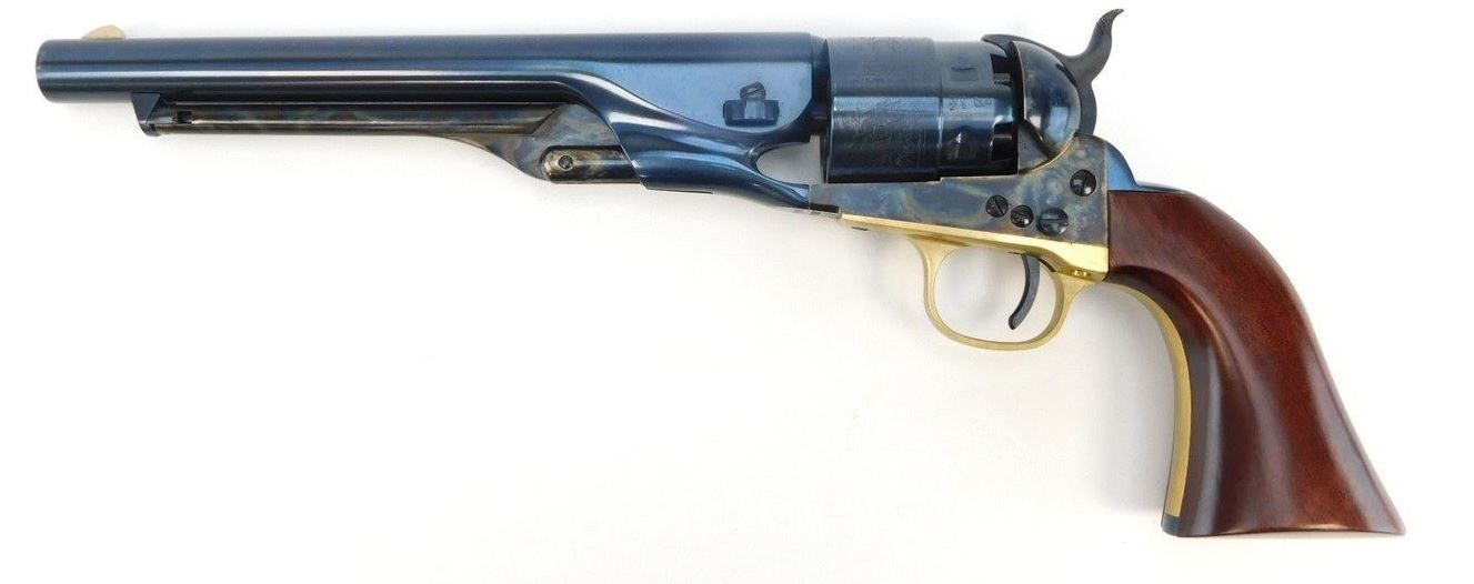 1860 Army 8" .44 Charcoal Blue