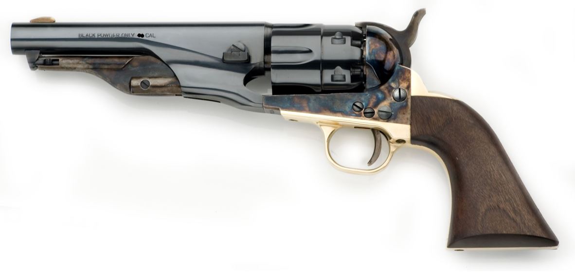 1860 Army "Sheriff" 5.5" .36 caliber Half Fluted