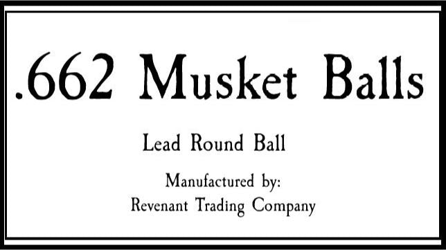 .662 Lead Round Ball Bag of 50