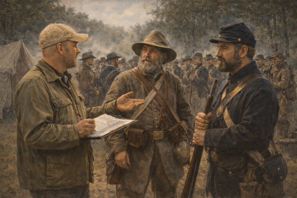 Coordination with Local Reenacting Groups (Contact for Quote)