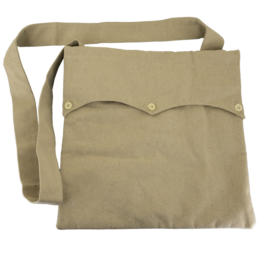 Canvas Haversack Three Button Flap 14"x14"