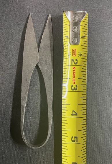 Hand-Forged Steel Shears – 5 Inch