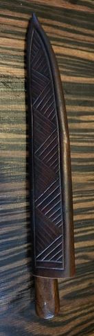 Wooden Handle Utility Knife